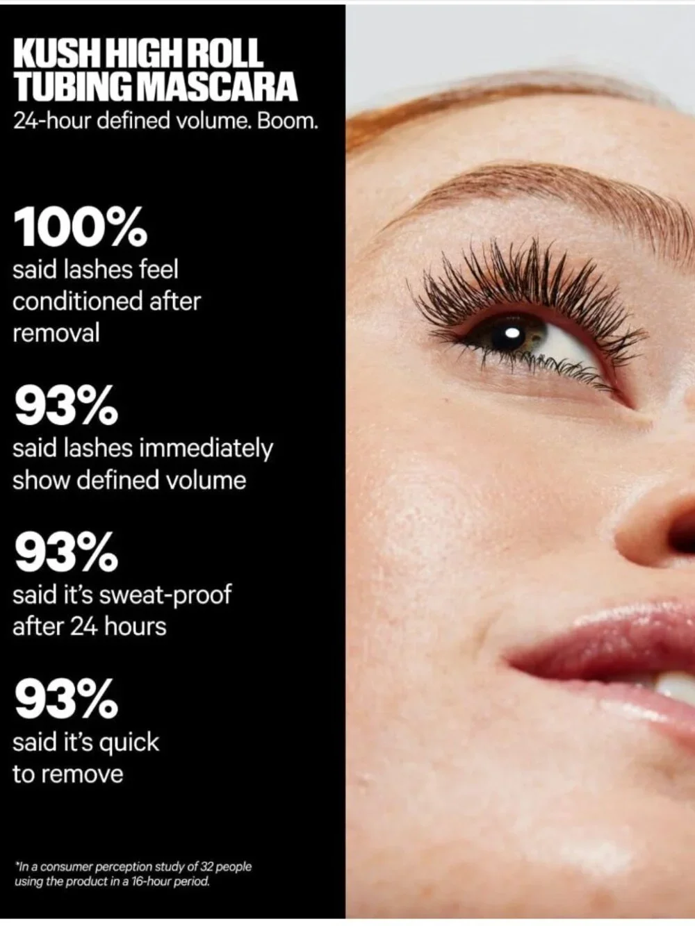 MILK MAKEUP KUSH High Roll Defining & Volumizing Tubing Mascara